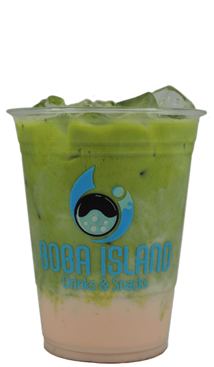 Rose Matcha Latte