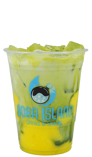 Mango Matcha Latte
